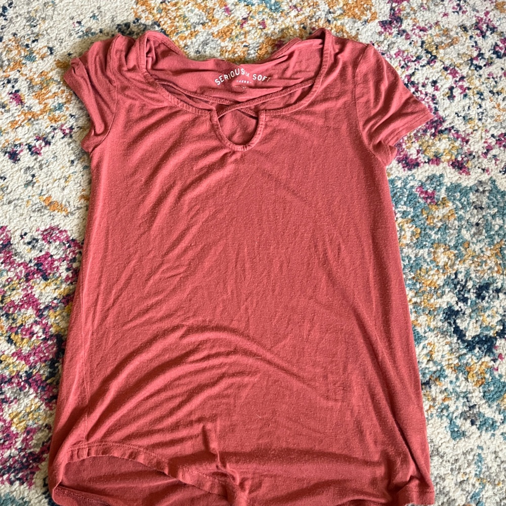 Seriously Soft Criss Cross Shirt